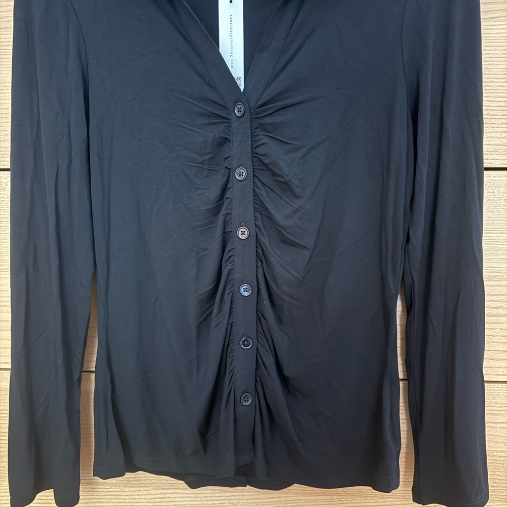 Sanctuary Classic Black Blouse